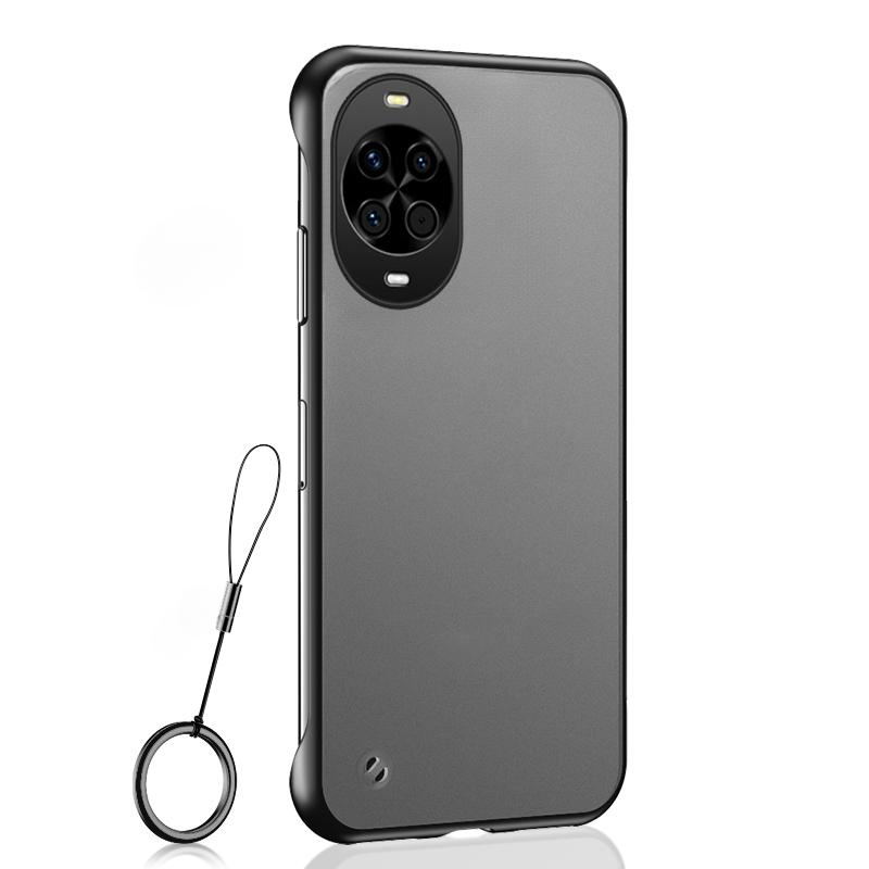 For Huawei Nova 14 Case Thin Cover Clear Borderless Heat Dissipation Holes Housing with Metal Ring For Huawei Nova 14 Pro Phone Casing