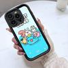 Bugcat Capoo Cute Phone Case For iPhone 16 15 14 Plus 13 12 11 17 Pro Max Pro Soft Cover