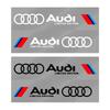 2pcs Reflective Car Door Side Sticker Body Graphics Vinyl Decal For  Qwe12 S5 S6 S7 S4 S8 TT TTS A4 B8 A3 B6 A6 B7 Q5 Q7 A5 SLINE