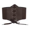 Corsetto da donna nero sexy Top abbigliamento gotico femminile Vita sottoseno Bustier da sposa sexy Corpo che dimagrisce cinture larghe Abito cintura