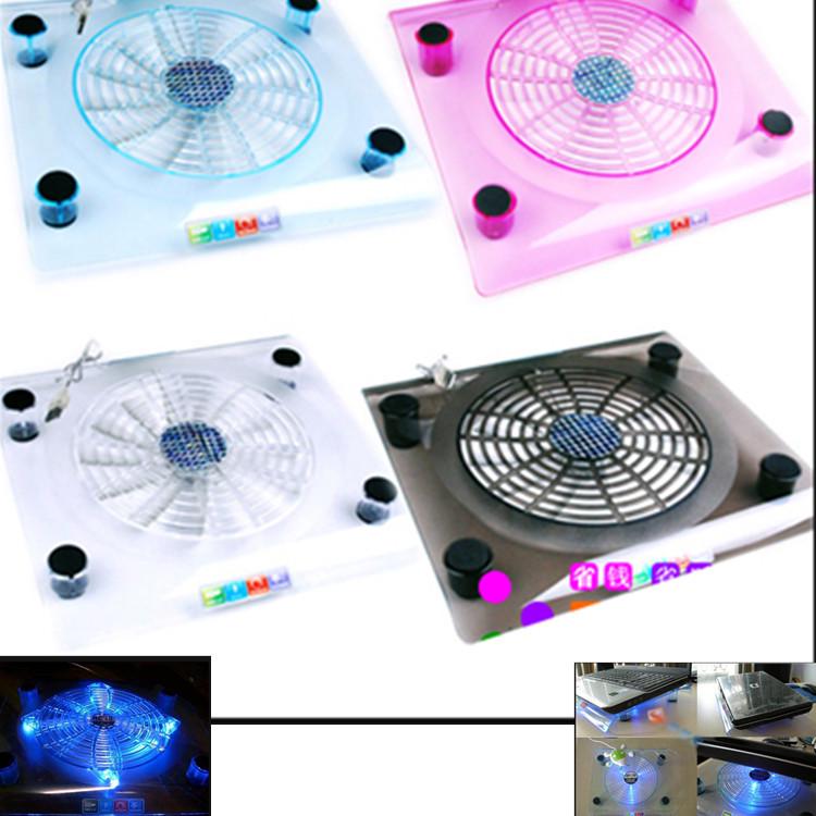 Transparent No-Brand Laptop Cooler Base