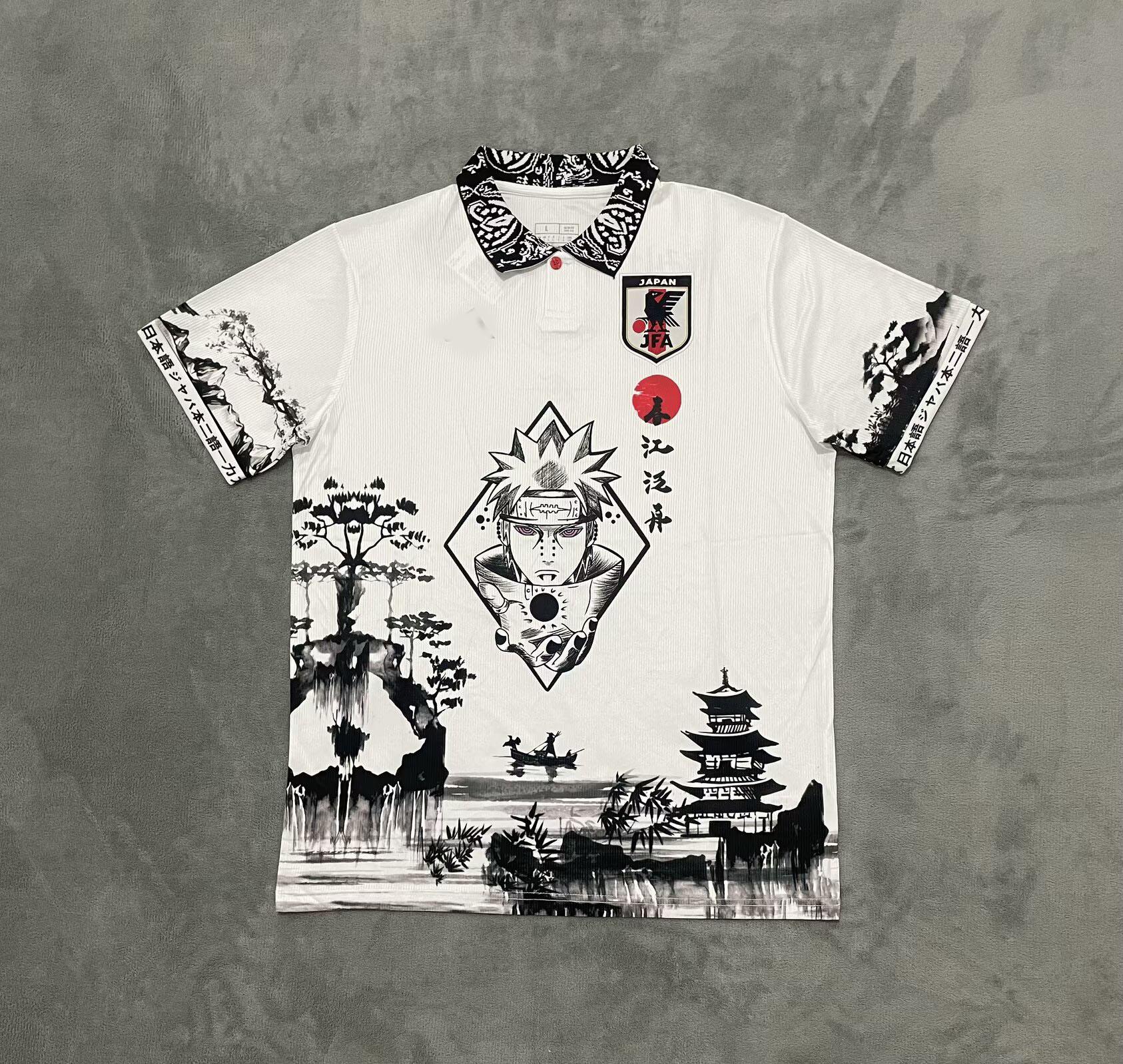 Japan Special Edition Jersey Plum Blossom Samurai Edition Dragon Ball King of Fighters Comics Football Kid Football Suit Factory Direct Sales S