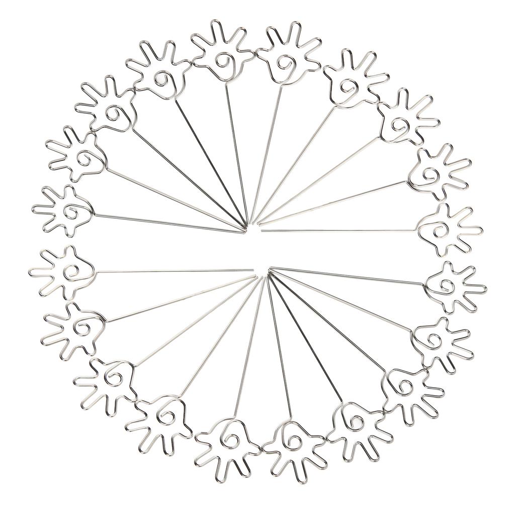 20 ks Držák na jmenovku Jedinečný design Odolný Prémiový kov Antioxidační Široké použití Jméno