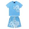 Αμερικανικού στυλ χαλαρό σετ αθλητικών Y2K – unisex streetwear και hip-hop casual σετ για ζευγάρια
