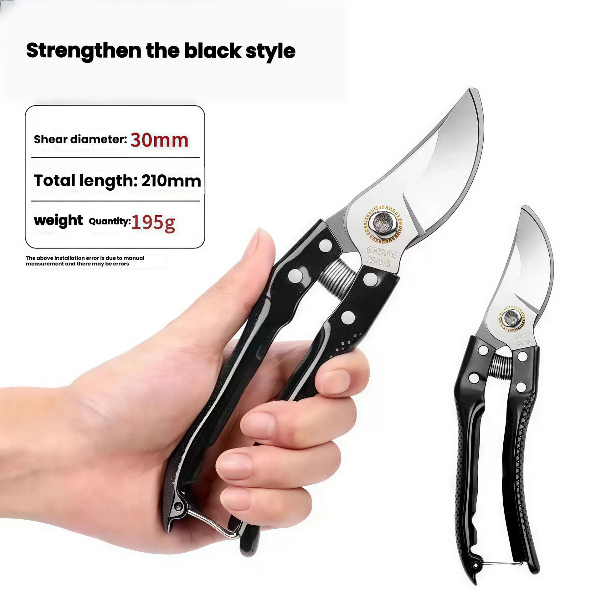 Stainless Steel Labor-Saving Pruning Shears for Thick Tree Branches and Fruit Trees