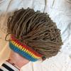 Trendy Unisex Knitted Dreadlock Wig Hat - Hip Hop Party Style