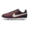 Tiempo Legend 9 Academy HG Slip Resistant Abrasion Resistant Low Top Soccer Shoes Fuchsia Kids' DR6067-510