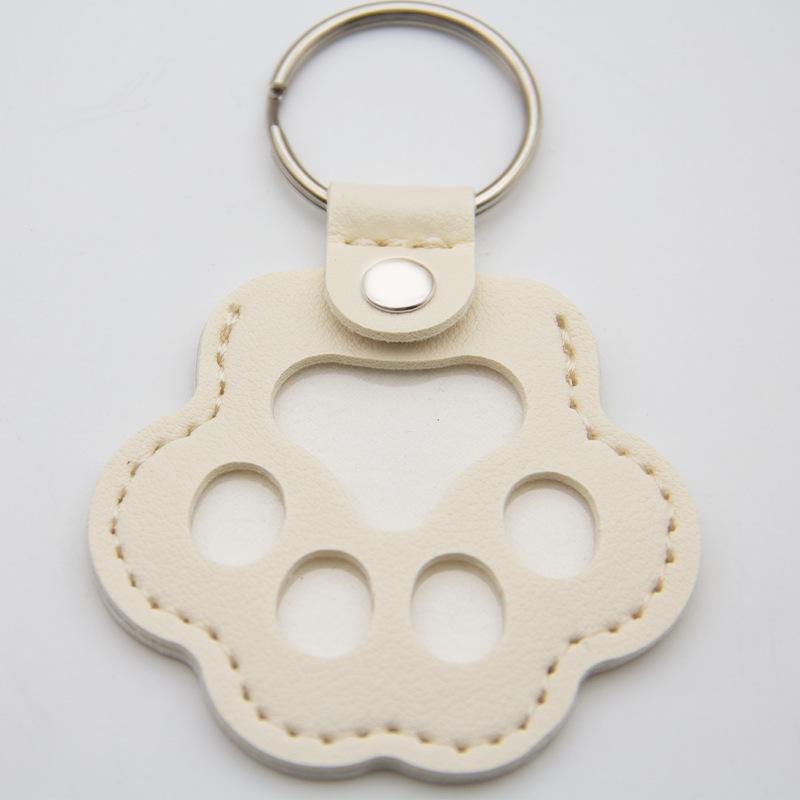 Pet Fur Memorial Keychain Pendant for Cat & Dog Hair Storage