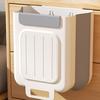 Foldable Garbage Container Cabinet Mounted Trash Bin, Compact Hanging Can, Kitchen Waste Bin Space Saving for Bathroom Office And Small Collapsible