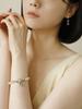 Sosoo Crystal Pearl Bracelet