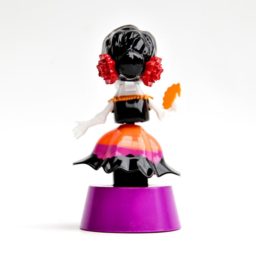 Skull Bobble Head for Car Bobbing Heads Dashboard Skull Ornament Automatic Exquisite Desktop Decorative Figurines for Adults