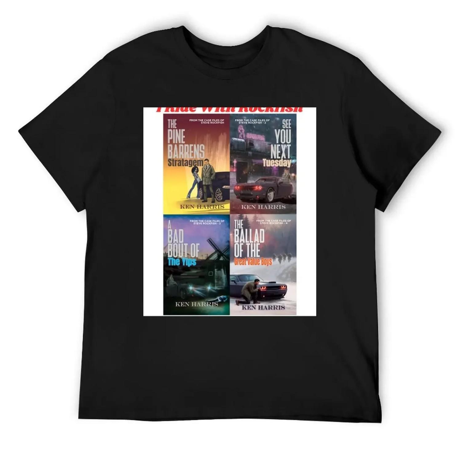 

I Ride With Rockfish T-Shirt fashion shirts valentines boutique clothes football t shirt sports fans men t shirts high quality S чёрный