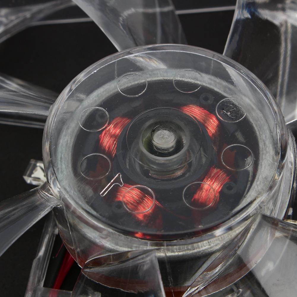 4Pin DC 12V 80mm Blue LED Light CPU PC Computer Cooling Case Fan