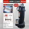 Cutting Sewage Pump  220V Feces Pumping Mud Sewage Pump Small Household Submersible Pump Septic Tank Pump Pumping Machine