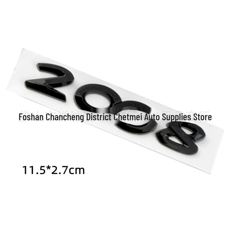 Sada samolepek na auto Peugeot pro 408, 508, 206, 207, 3D 5008, 4008.
