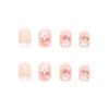 24Pcs Gentle Style Nude Short Fake Nails Long Lasting False Nails Press On Nails Artificial Nail Tips For Women Nail Tips