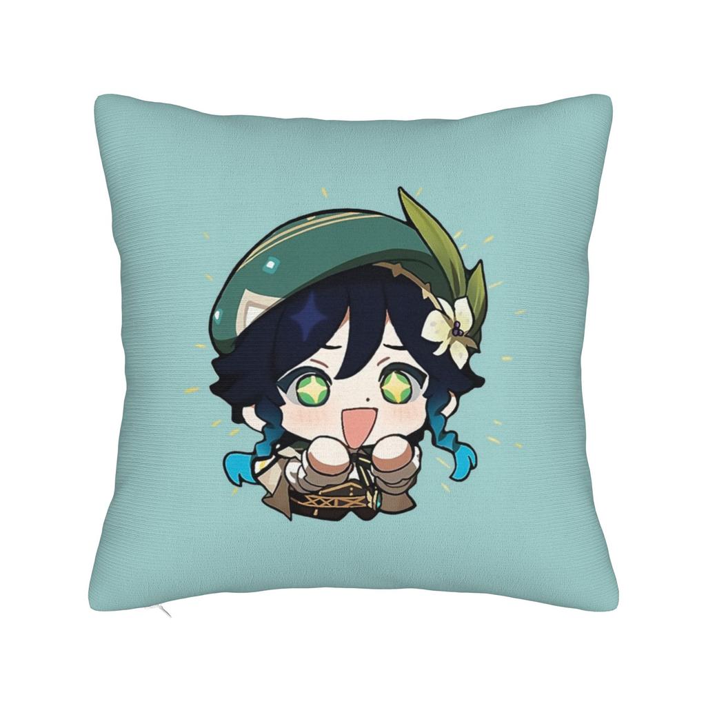 Furina Genshin Impact Game Pillowcase Printing Fabric Cushion Cover Gift Throw Pillow Case Cover Chair Drop Shipping 45X45Cm