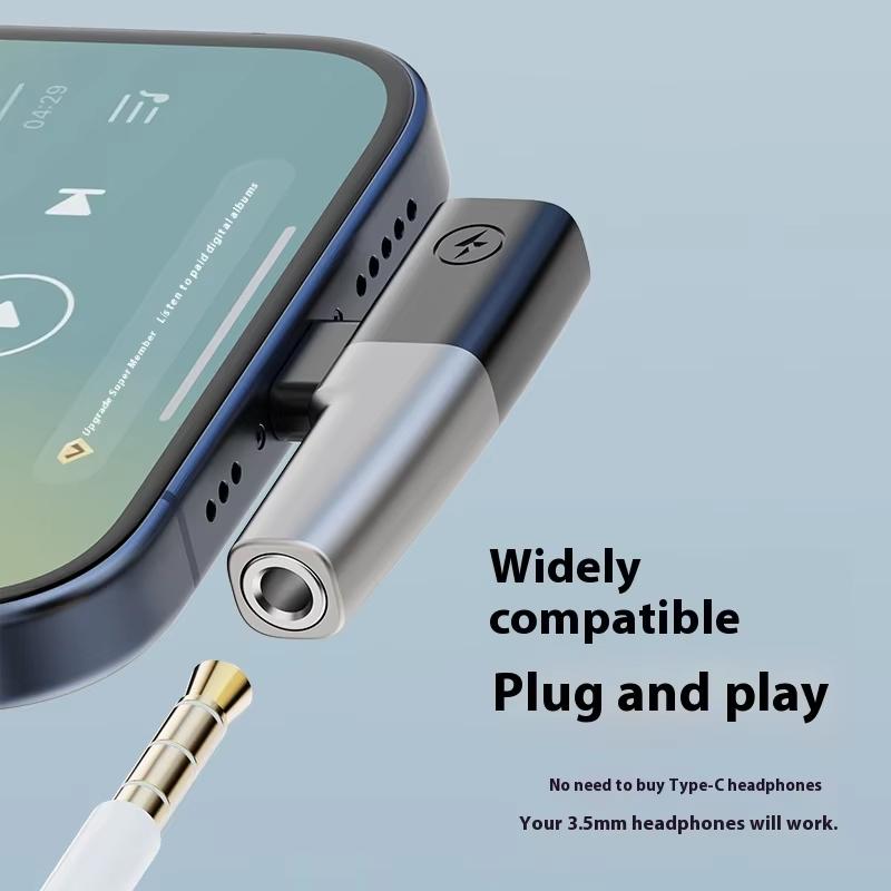 USB Type C To 3.5mm Jack Headphone and Charger For Samsung Galaxy S25 S24 S23 Ultra Fast Charging Splitter With Aux Audio Jack 3