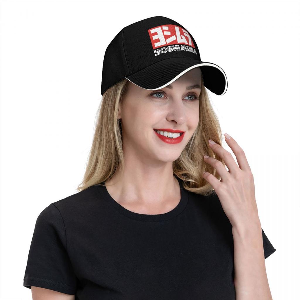 Yoshimura Japanische Motorrad Auspuffkappe Mode Lässig Baseballkappen Verstellbarer Hut Hip Hop Sommer Unisex Baseballkappen