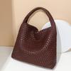 Hand-woven Women's Bags, Daily Casual Shoulder Bags, Large-capacity Underarm Bags, Bucket Bags.