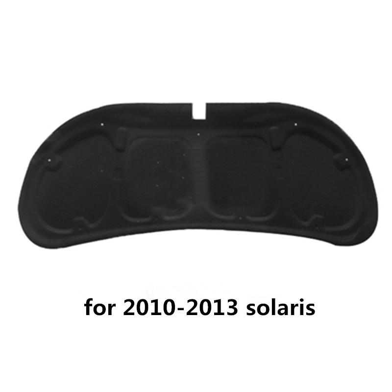 

1Set Fold Shipping For 2010-2016 Hyundai Solaris Verna Car Hood Engine Heat Sound Insulation Pad Cotton Soundproof Cover Other