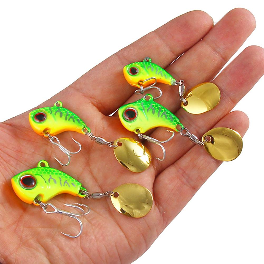 6PCS 13g Spinning Bait Artificial Bait Spinner Bait Spinner Bait Spin Buddy Artificial Bait Fishing