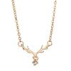 Trendy 2021 Antler Charm Necklace Perfect Gift For Weddings And Travel