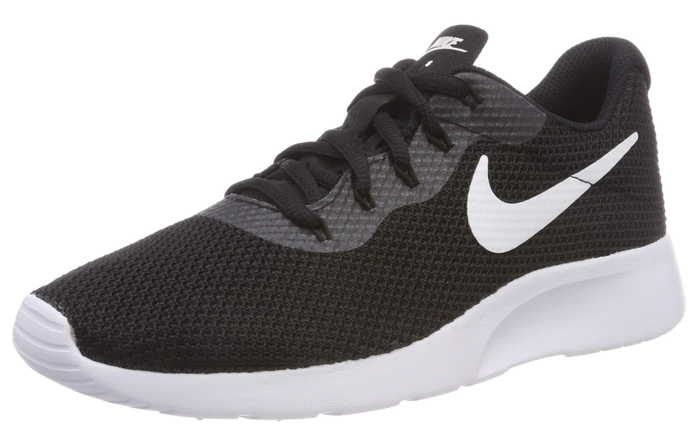 

Nike Tanjun Artificial Leather Abrasion Resistant Breathable Low top Training Running Shoes Women s Black White 921668-007 36