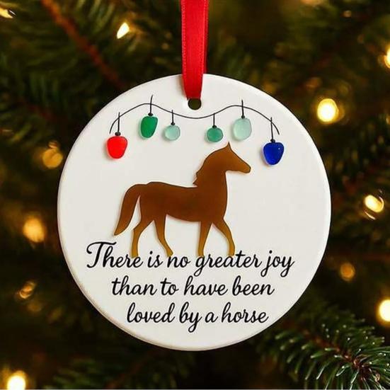 Sea Glass Art Animal Ornament Handmade Hanging Sea Glass Dog/Cat/Horse Ornament for Christmas Tree Coastal Home Decor Pet Memorial Gift for Pet Lovers