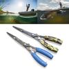 Alicate Multifuncional de Aço SS420 para Pesca, Pegador de Lábios, Cortador de Linha