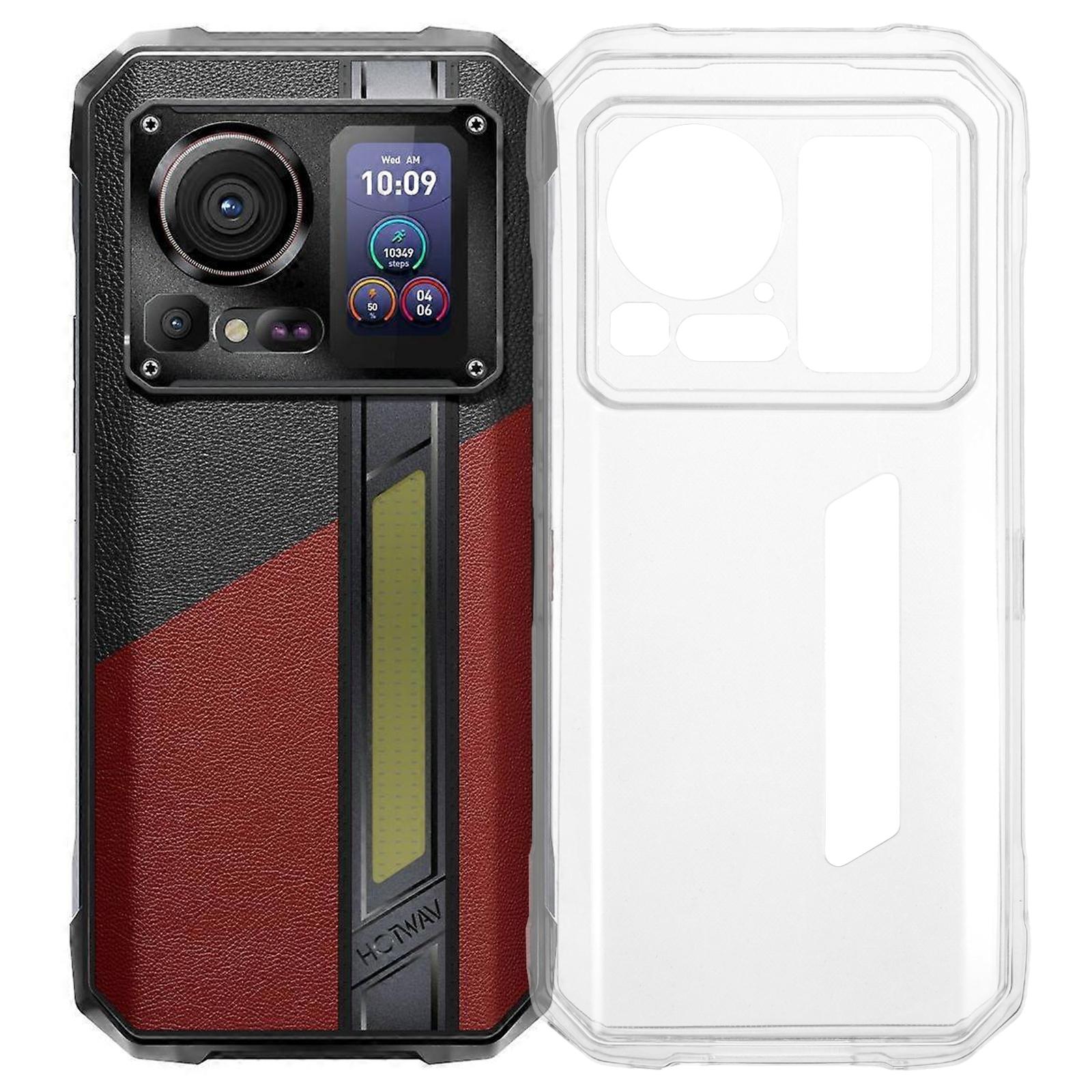 

Для чохла Hotwav Hyper 7 Pro М який ТПУ Захист від падінь Чохол для телефону Transparent