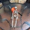 Human Skeleton Scary Skull Haunted House Halloween Prop Party Decor Atmosphere