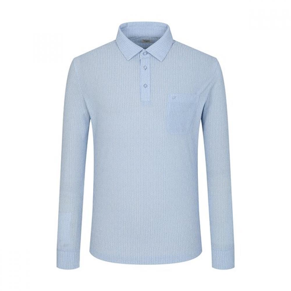 Renoma Jersey Polo Long Sleeve Rpstg1070 Bu 110