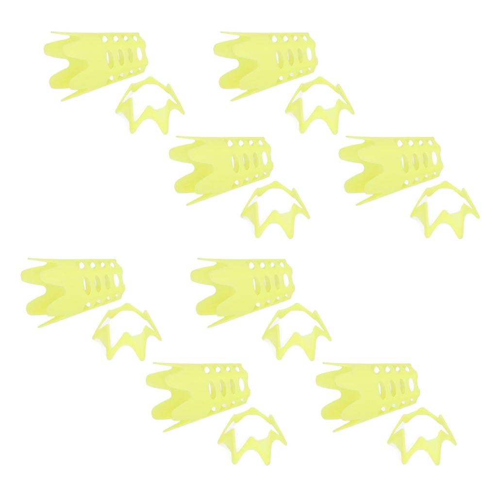 20 Pcs Plastic Golf Ball Holder Resistanceless Golf Simulator Tees Golf Mat Tees Golf Equipment