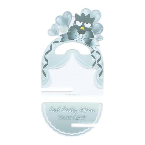 T s Factory Sanrio Badtz-Maru Acrylic Can Badge Stand, Compatible with Can Badges up to 60mm, SR-5545211BB
