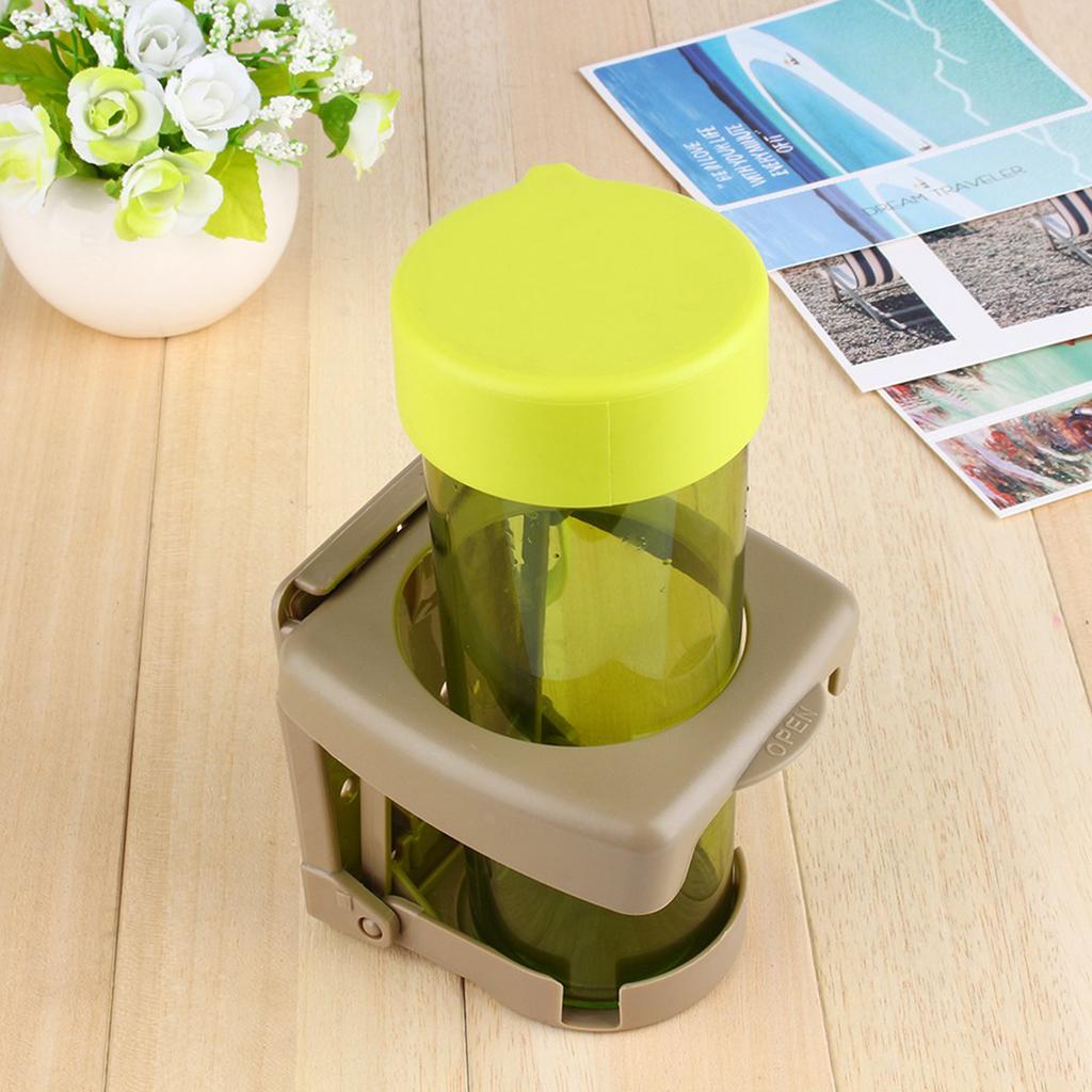 1Pc Universal Car Auto Folding Beverage Drink Cup Bottle Holder Stand Mount