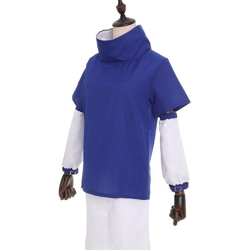 Anime Cos Costume Shikamaru Nara Blue Outfit Summer Cosplay Stage Performance Costume