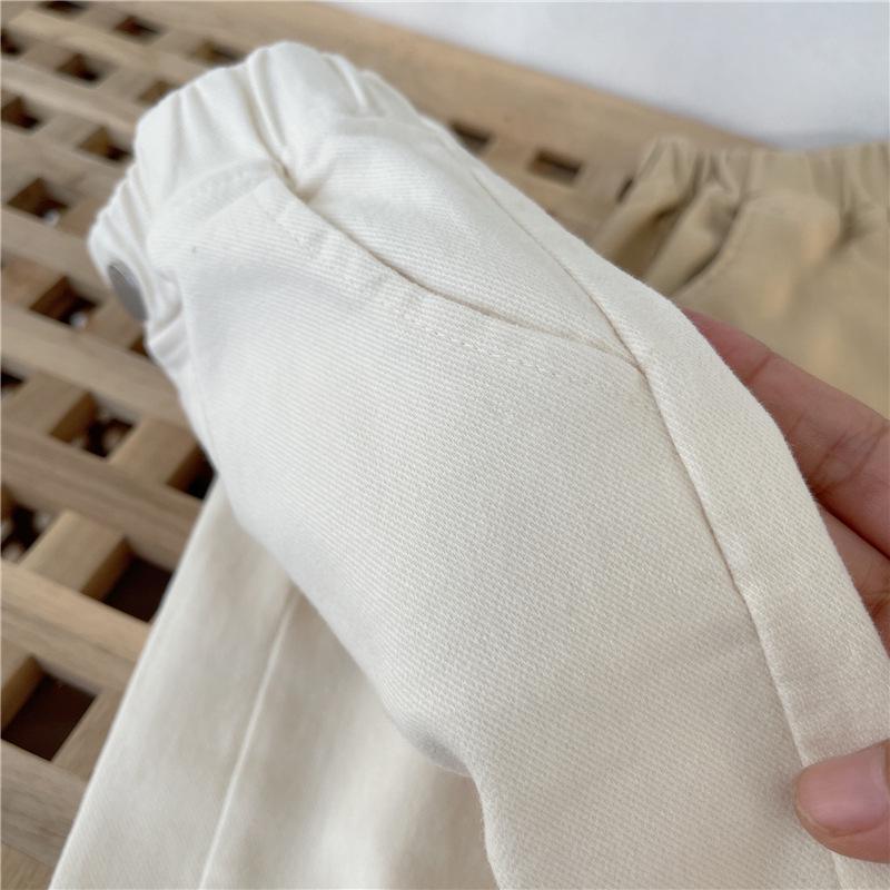 Pantaloni de bumbac în stil coreean pentru copii, de primăvară și toamnă: Pantaloni casual pentru băieți și fete