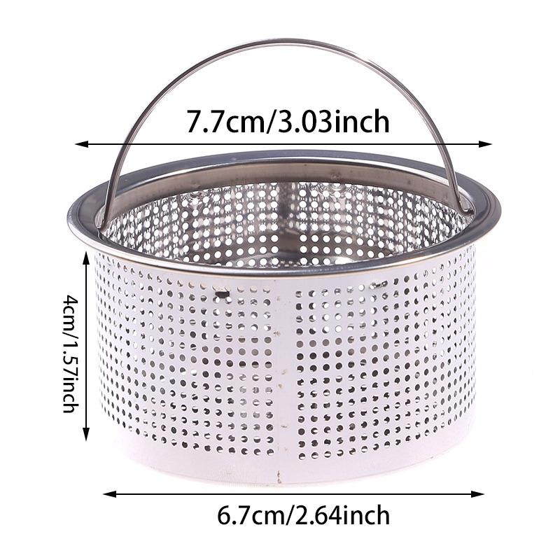 Water Sink Filters Sink Mesh Strainer Kitchen Tool Stainless Steel Bathroom Floor Drains Cover Shower Hair Catche Stopper Tools