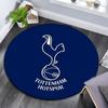Tottenham Hotspur FC Printed Round Rug, Non Slip Washable Circular Carpet For Living Room Bedroom Playroom, Sports Fan Decor, Holiday Birthday Gift