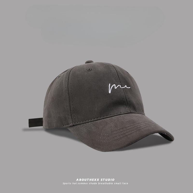 Oversized "me" Embroidered Baseball Cap, Big Head Friendly Adjustable Soft Cotton Dad Hat for Men & Women