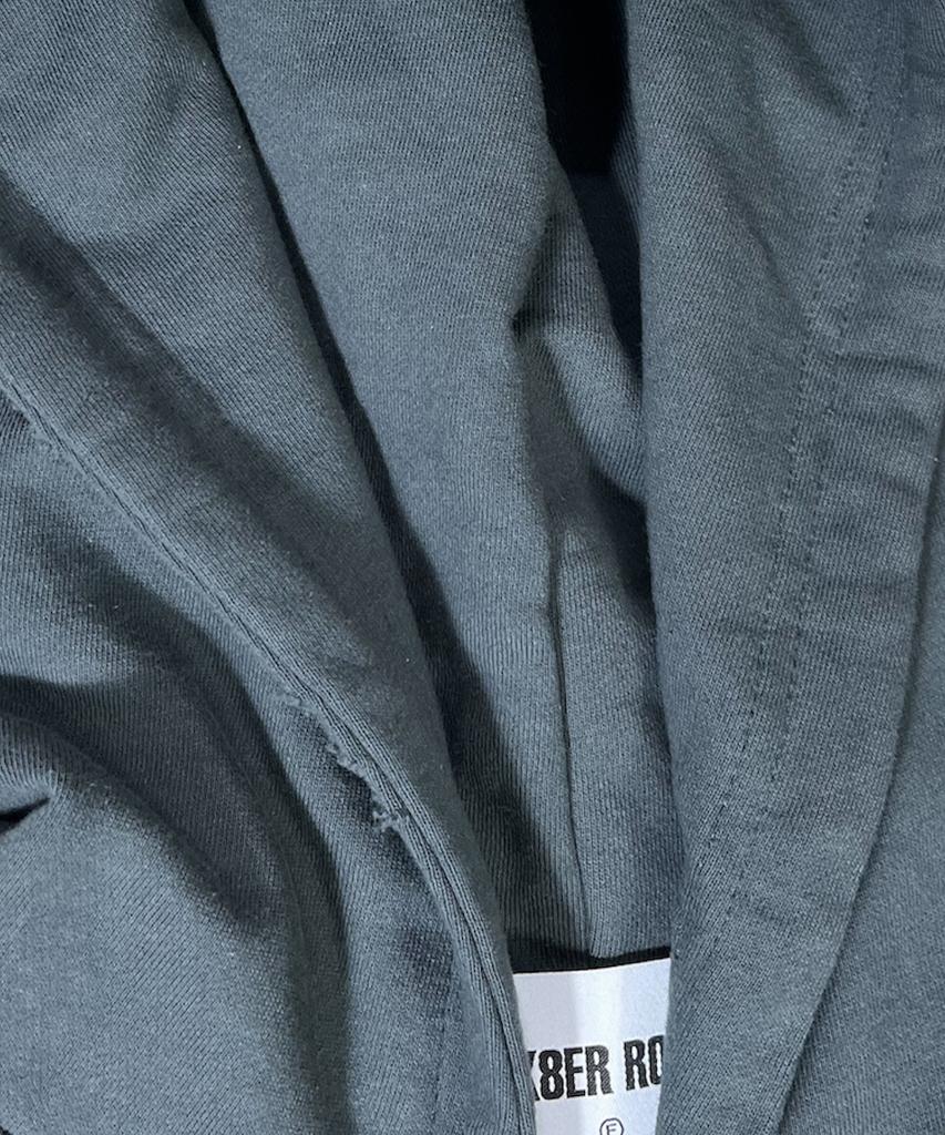 Sk8Er Rock Camouflage 88 Damage Sweat Hood Zip-Up ((Dark Gray))