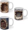 3D-Bücherregal-Tasse, eine Bibliotheksregal-Tasse, Buchliebhaber-Kaffeetasse für Ihr Weihnachtsgeschenk, Geburtstagsgeschenk, tolles Geschenk für Leser