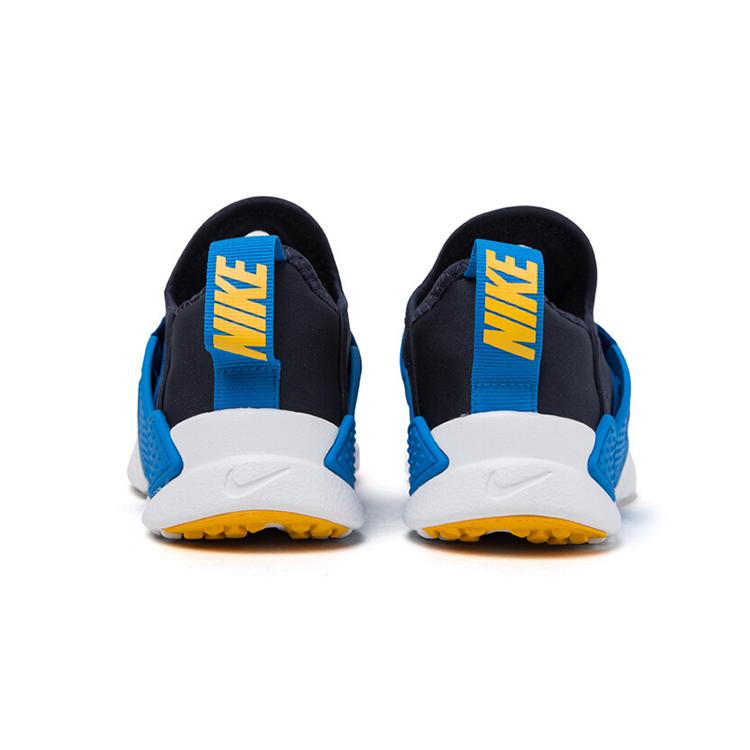 New Nike Huarache Extreme Slip-Resistant Cushioning Low-Top Kids' Running Shoes Blue Orange Children Aged 3-7 Years Old BQ7569-400