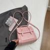 Schoolbag Korean plaid British style backpack women's 1011 new niche foreign style shoulder bag exquisite light luxury messenger bag