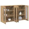 Wall Cabinets 2 pcs Artisan Oak 69.5 x 34 x 90 cm