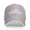 Soy Hardstyle () Gorra de Béisbol Exterior Gimnasio Protección Solar Gorra de Camionero Pareja Mujeres Diseño Casual Gorras de Béisbol