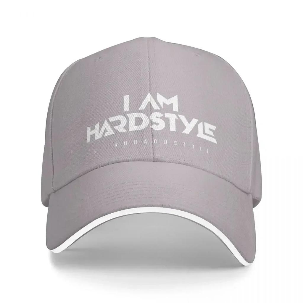 Soy Hardstyle () Gorra de Béisbol Exterior Gimnasio Protección Solar Gorra de Camionero Pareja Mujeres Diseño Casual Gorras de Béisbol