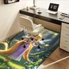 3D Printed Fairy Tale,Princess,Rapunzel Anti-Slip Rug - Machine Washable Office Rug for Living Room, Bedroom, Office - Multiple Sizes