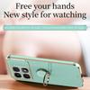 XINLI For Xiaomi Redmi K70 Ultra Case Ring Kickstand Electroplating TPU Phone Cover